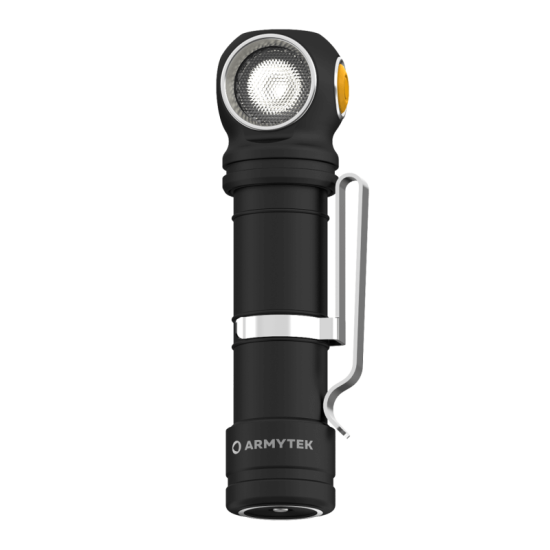 Wizard C2 Pro Max Magnet USB White, latarka czołowa, Armytek 4000 lm